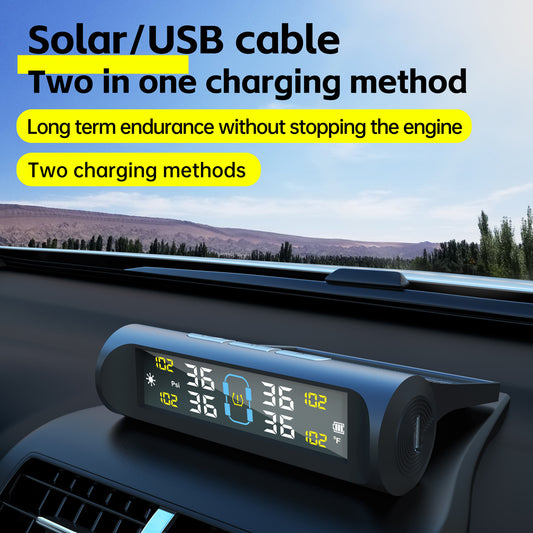 Smart Color-Screen Tire Pressure Monitor